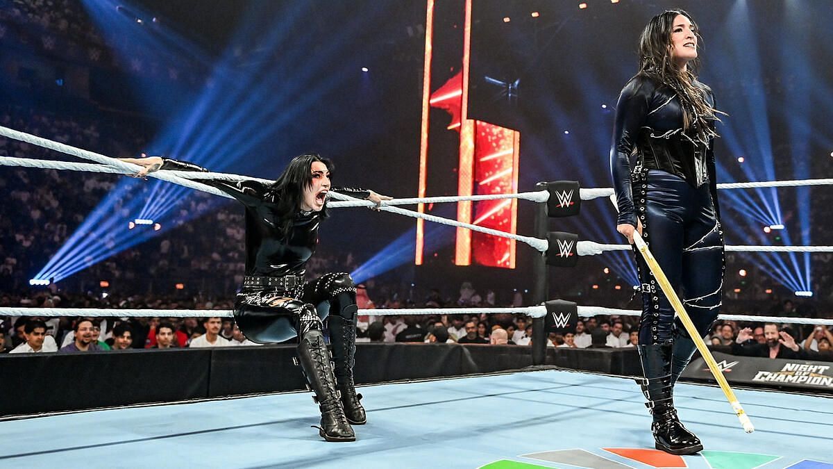 Rhea Ripley vs. Raquel Rodriguez - Night of Champions 2025 (Image via WWE.com)